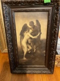 Protecting angel wall art print