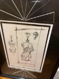 A ray of art reprint nicely framed