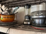Variety of kitchen ware