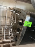 Toaster oven and metal baskets