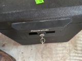 Safe with key