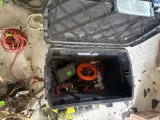 DeWalt black plastic toolbox