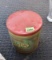 Vintage metal tin