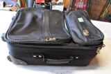 Soft sided suitcase