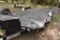 Car hauler trailer, trailer bought from Custom Trailers Inc in OKC, with a Northern tool tool box on