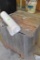 Roll of plastic sheeting