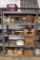 Metal shelf...only. Items on shelves NOT included Must bring help to load, please come later in the