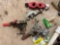 Plumbing tools and copper tubing battery post cleaner