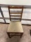 Wooden chair