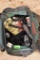 Various hardware items in bag