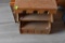 Small wood home decor cabinet
