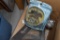 Box of various Lord of the Rings collectibles and more