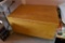 Wood hope chest... Must bring help to load.