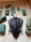 Black tote of military equipment