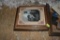 Several wood picture frames