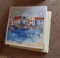 2 square pictures on canvas