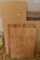 Various pieces of lumber