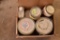Box of stains and automotive paint