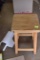 Wood bar stool