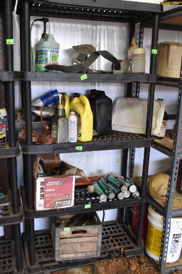 plastic shelf...only. items on shelves NOT included Must bring help to load, please come later in th