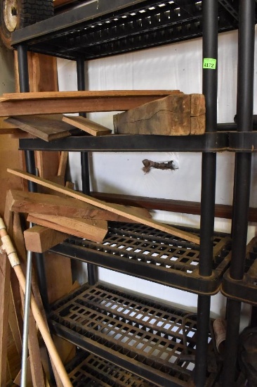 Wood on the shelf