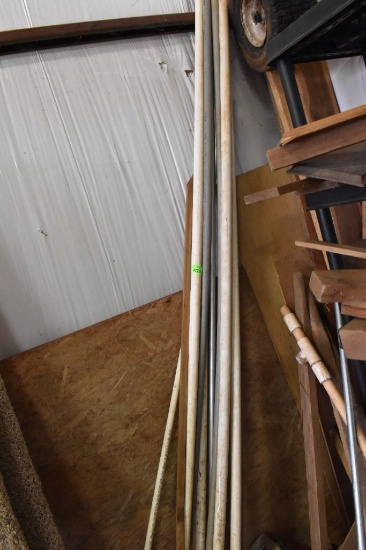 PVC pieces and a couple metal conduit Please bring help to load.