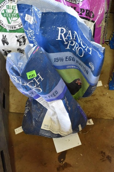 Pro ranch Chicken feed... part bags