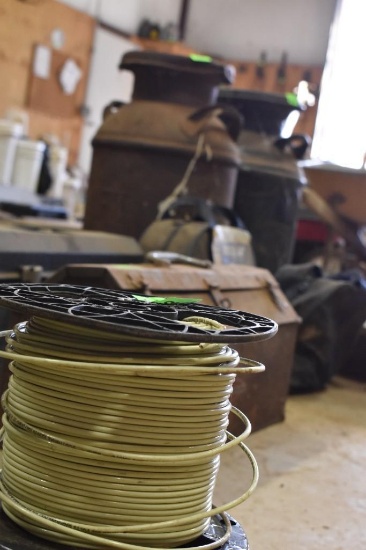 automotive wire, yellow. 600 volt, 12 guage