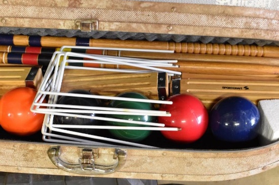 Croquet set...
