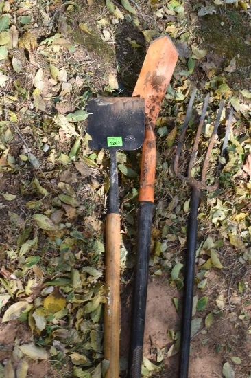 Scraper, potatoe fork , trenching shovel