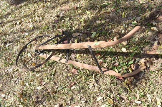 Vintage garden tiller