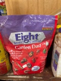 Chemicals, garden dust, livestock dust, evergreen food, more, most items are full.