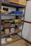 Metal shelf... ...Items on shelves NOT included Must bring help to load,... Please come later in the