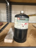 paint pole, propane bottle, hanger, stone to work tile