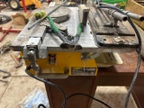 Tile saw hp 3/4, runs 7 inch wet saw