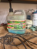blue dye for spraying gate hinge, water filter
