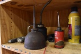 Chemicals on shelf ...