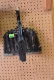 Dust pan and broom