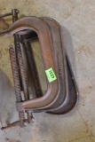 Larger C clamps You are bidding 3 times the money.