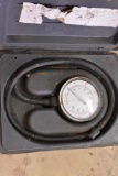 Pressure gauge for leak testing propane system