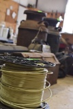 automotive wire, yellow. 600 volt, 12 guage