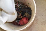 5 gal bucket of various hardware items