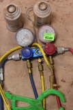 R134 air conditioning Pressure gauges
