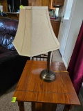 Lamp with shade