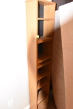 Tall wood CD holder...