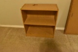 2 shelf book case Must bring help to load.