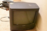 Older TV with a VCR built in....