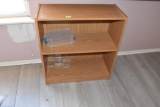 2 shelf book case