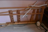 Quilt rack for sewing quilts