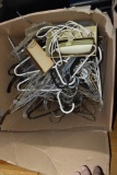 box of hangers mostly wire